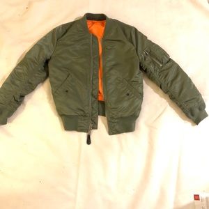 Alpha Industries Women's MA-1 FLIGHT JACKET Size S